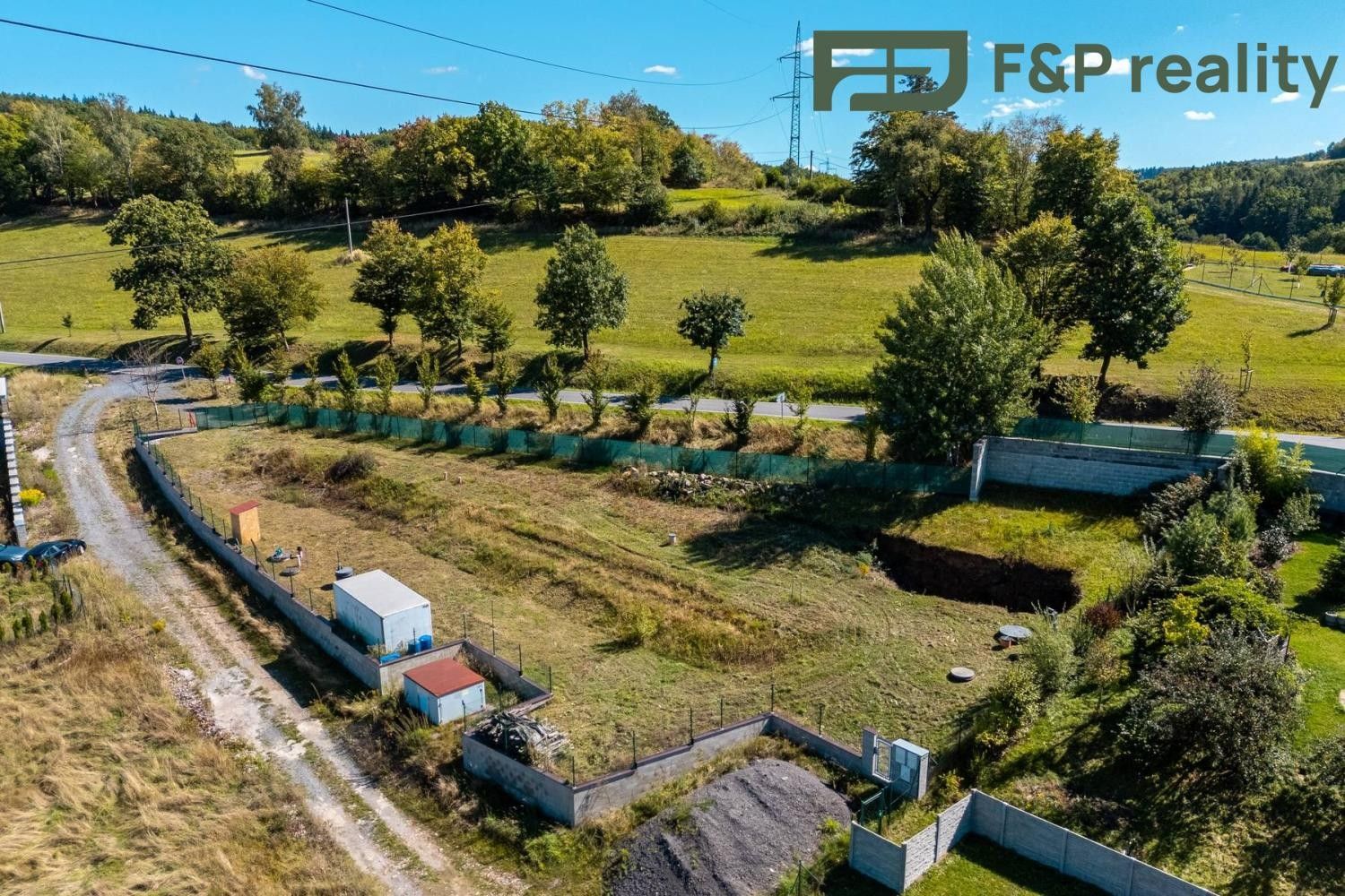 Pozemky pro bydlení, Krňany,Teletín,Benešov,Středočeský kraj, 1 852 m²