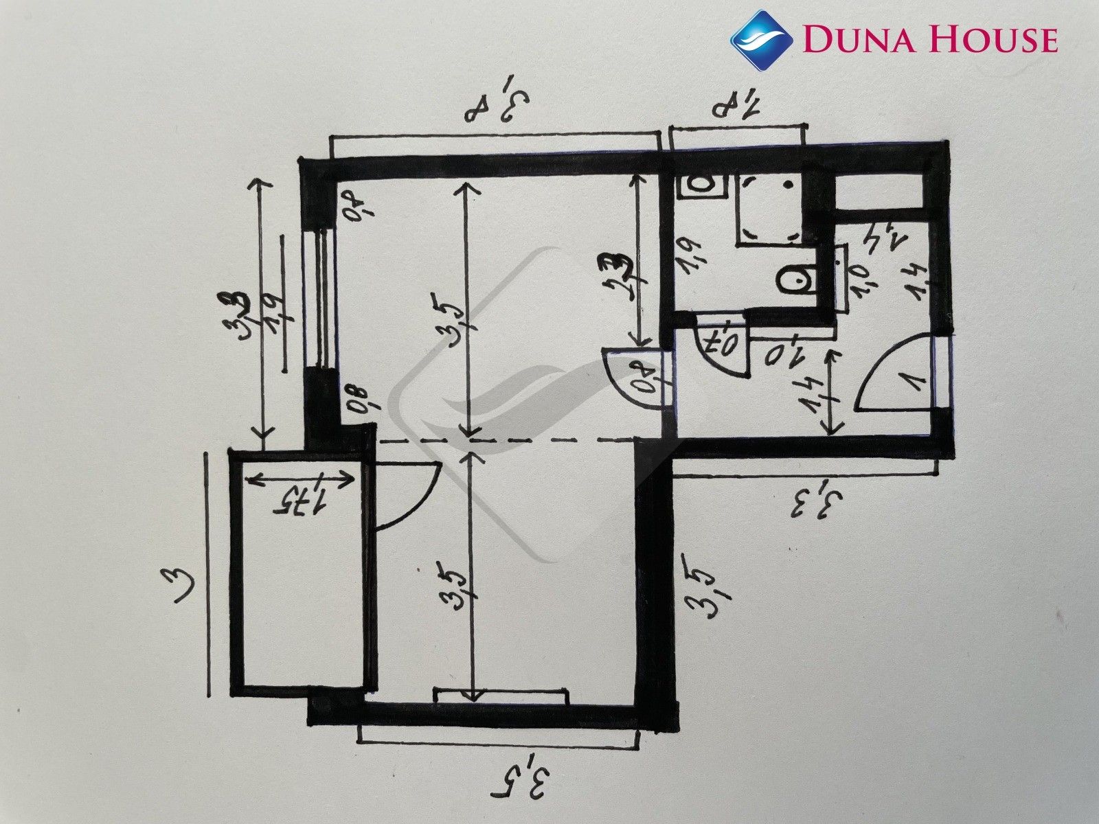 2+kk Apartment in Praha, Chodov - More