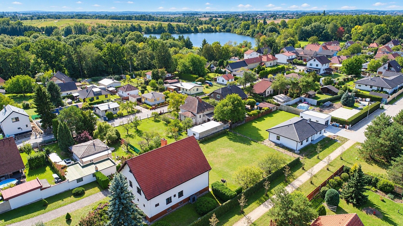 Rodinné domy, Borek, okres Praha-východ, 300 m² - 1