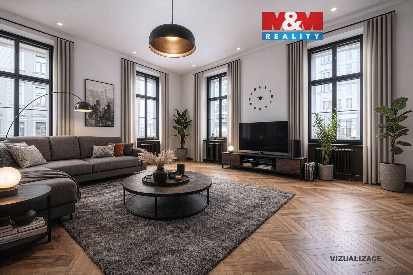 2+1, Karlínské náměstí, Praha, 102 m²