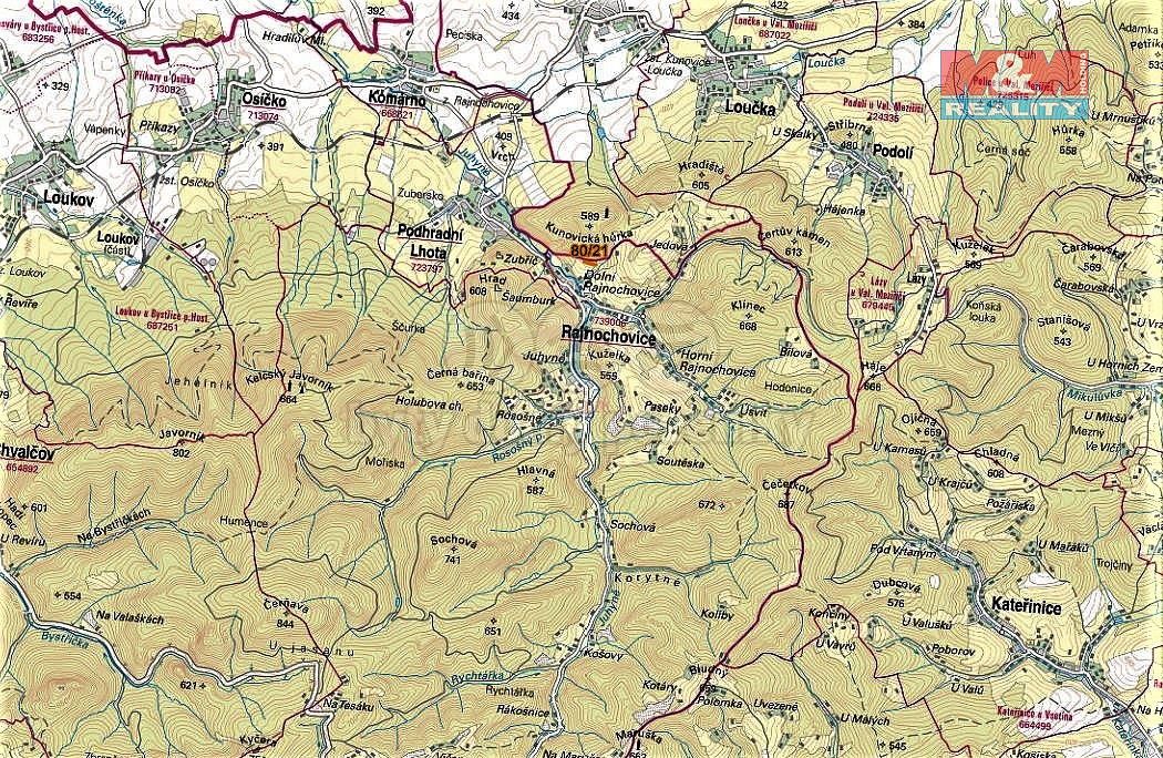 Prodej louka - Rajnochovice, okres Kroměříž, Zlínský kraj - 5