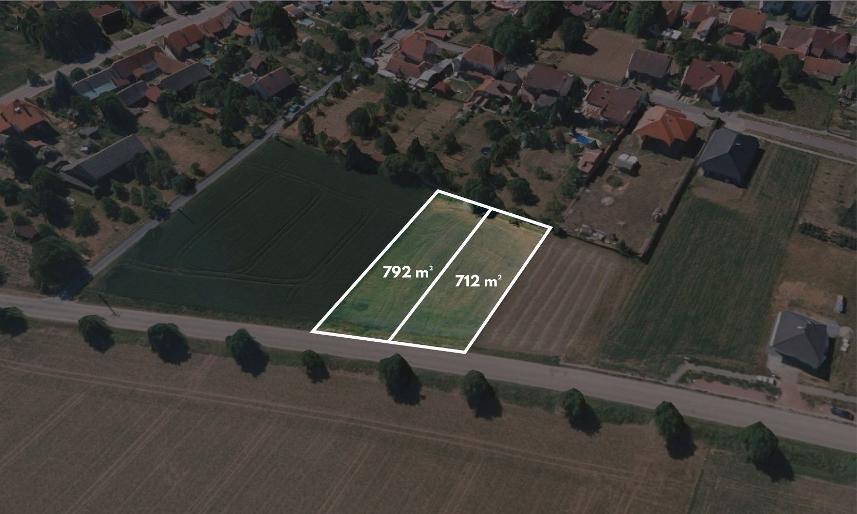 Prodej pozemek pro bydlení - Mohelno, 792 m²