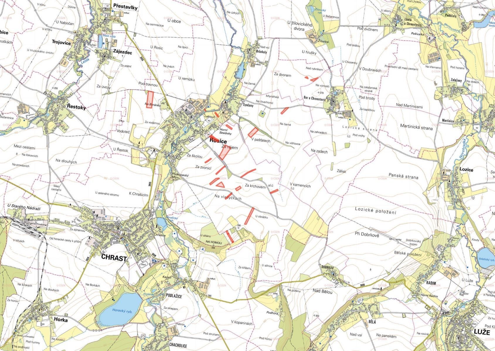 Prodej zemědělský pozemek - Rosice