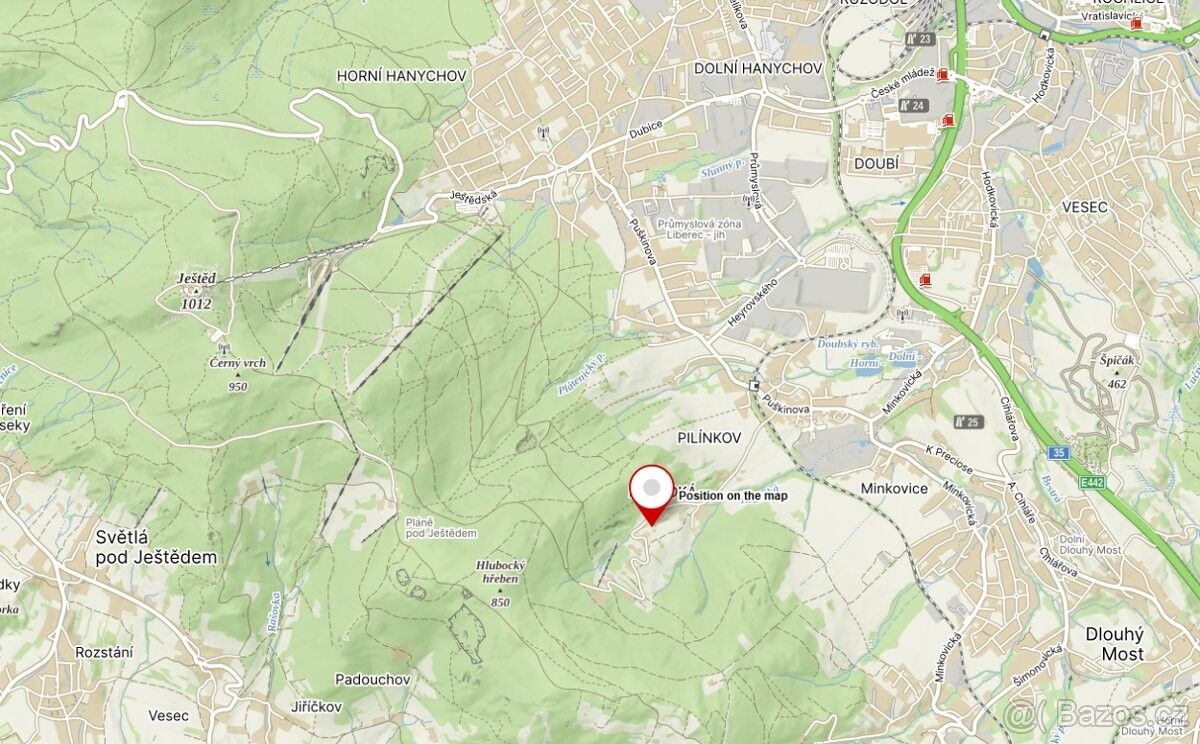 Prodej pozemek pro bydlení - Liberec, 460 01