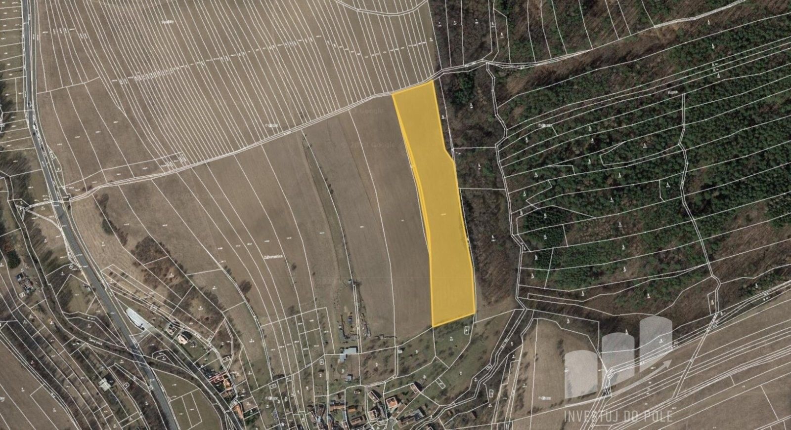 Zemědělské pozemky, Kaňovice, 42 056 m²