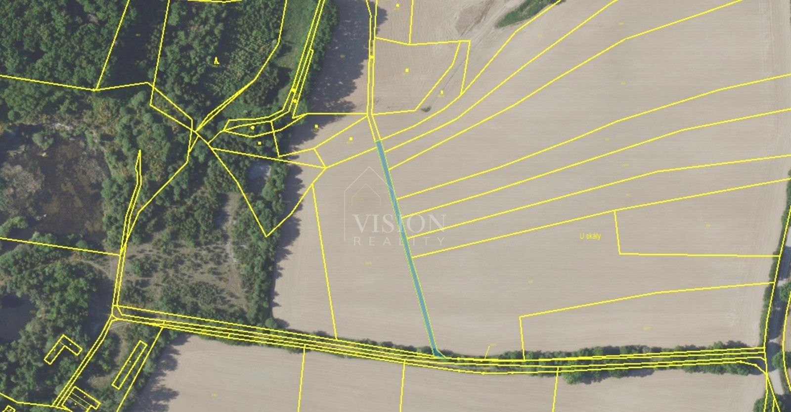 Prodej zemědělský pozemek - Vrchotovy Janovice, 855 m²