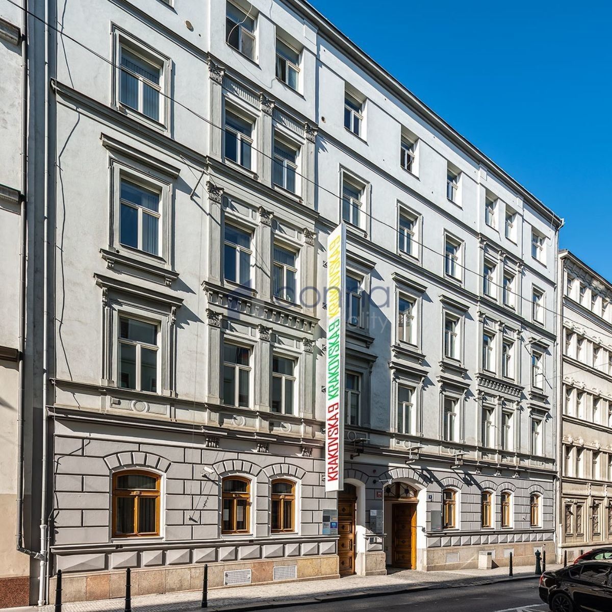 Obchodní prostory, Krakovská, Praha, 1 000 m²