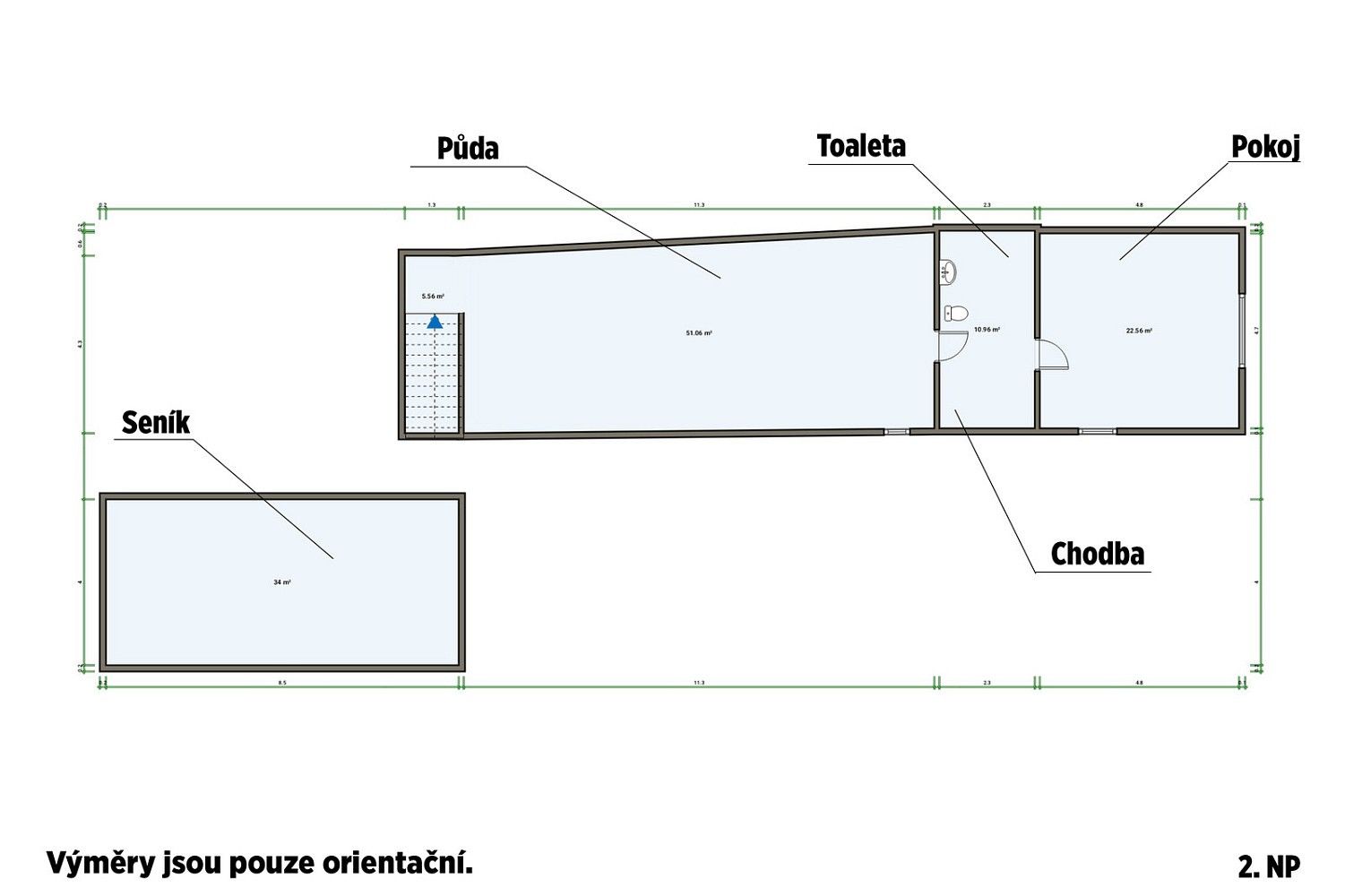 Prodej rodinný dům - Libkovice pod Řípem, okres Litoměřice, 174 m² - 5