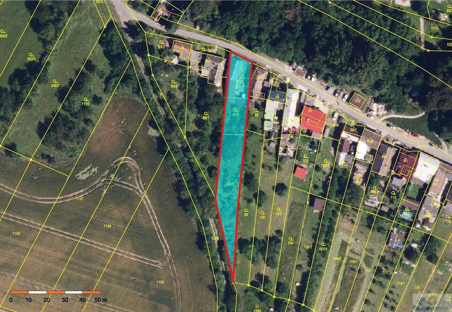 Pozemek pro bydlení, 1 283 m²
