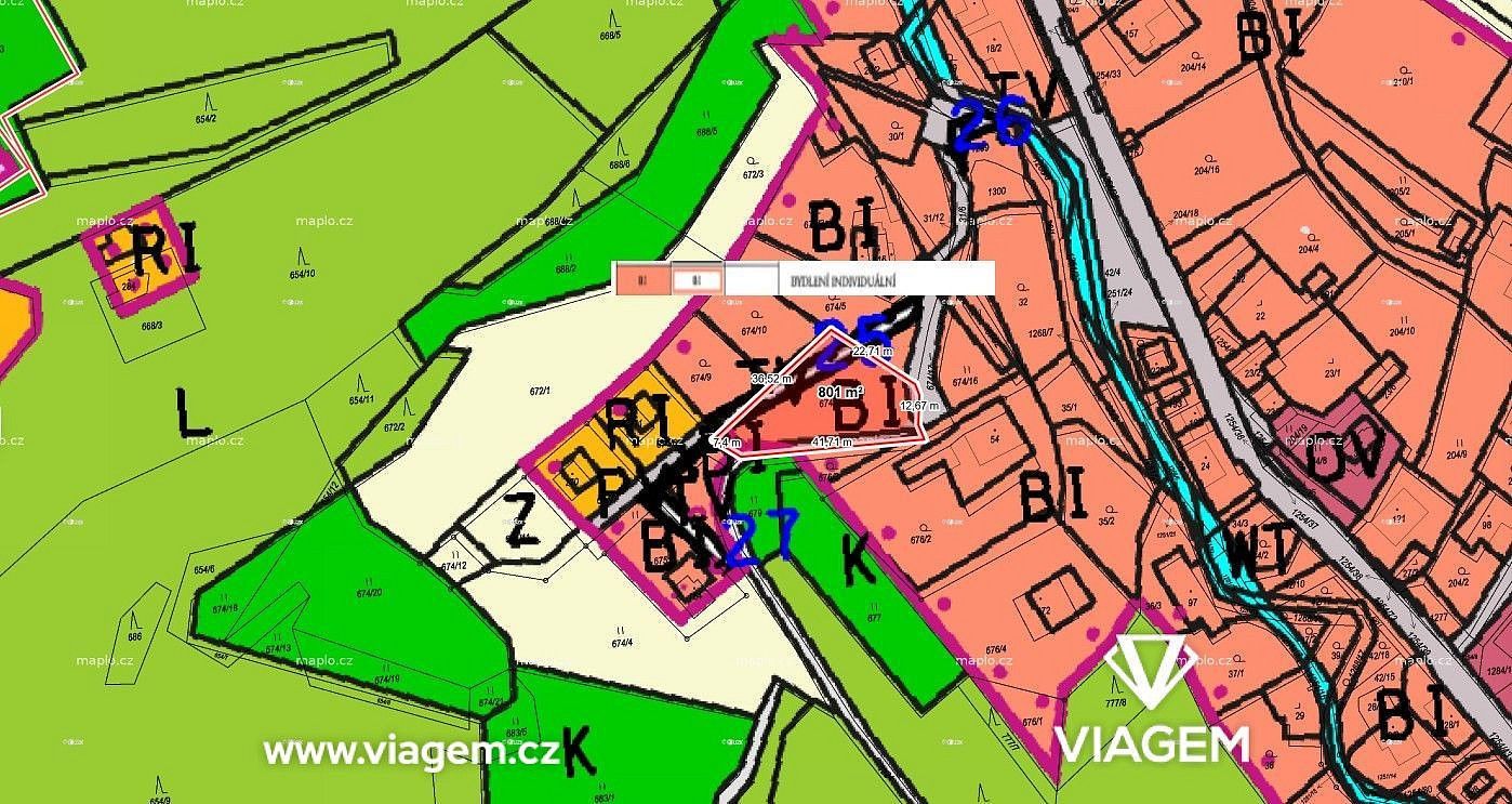 Pozemek pro bydlení · Podkopná Lhota, okres Zlín - 3