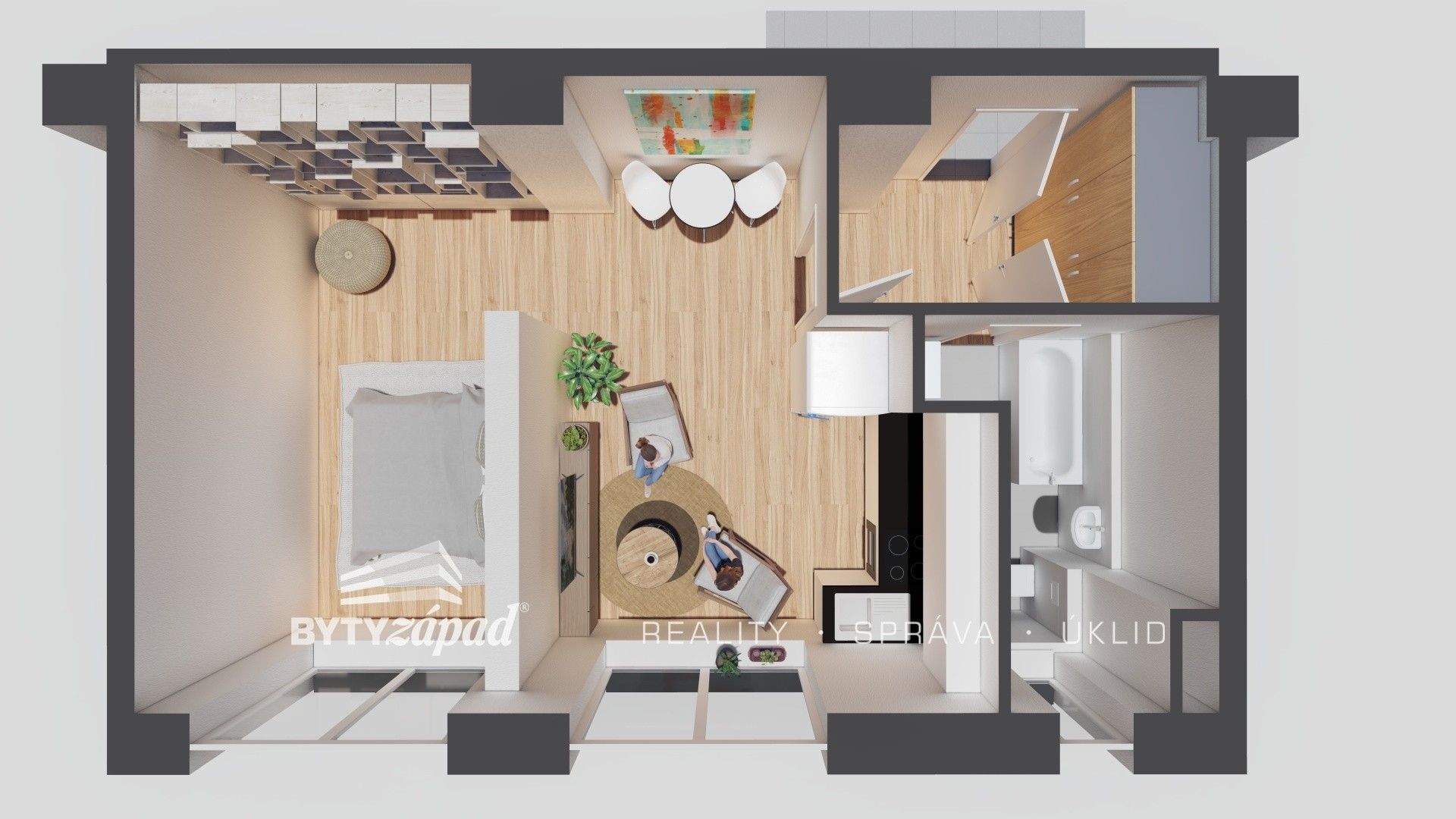 1+kk, Zikmunda Wintra 2463, Plzeň Jižní Předměstí, 45 m²
