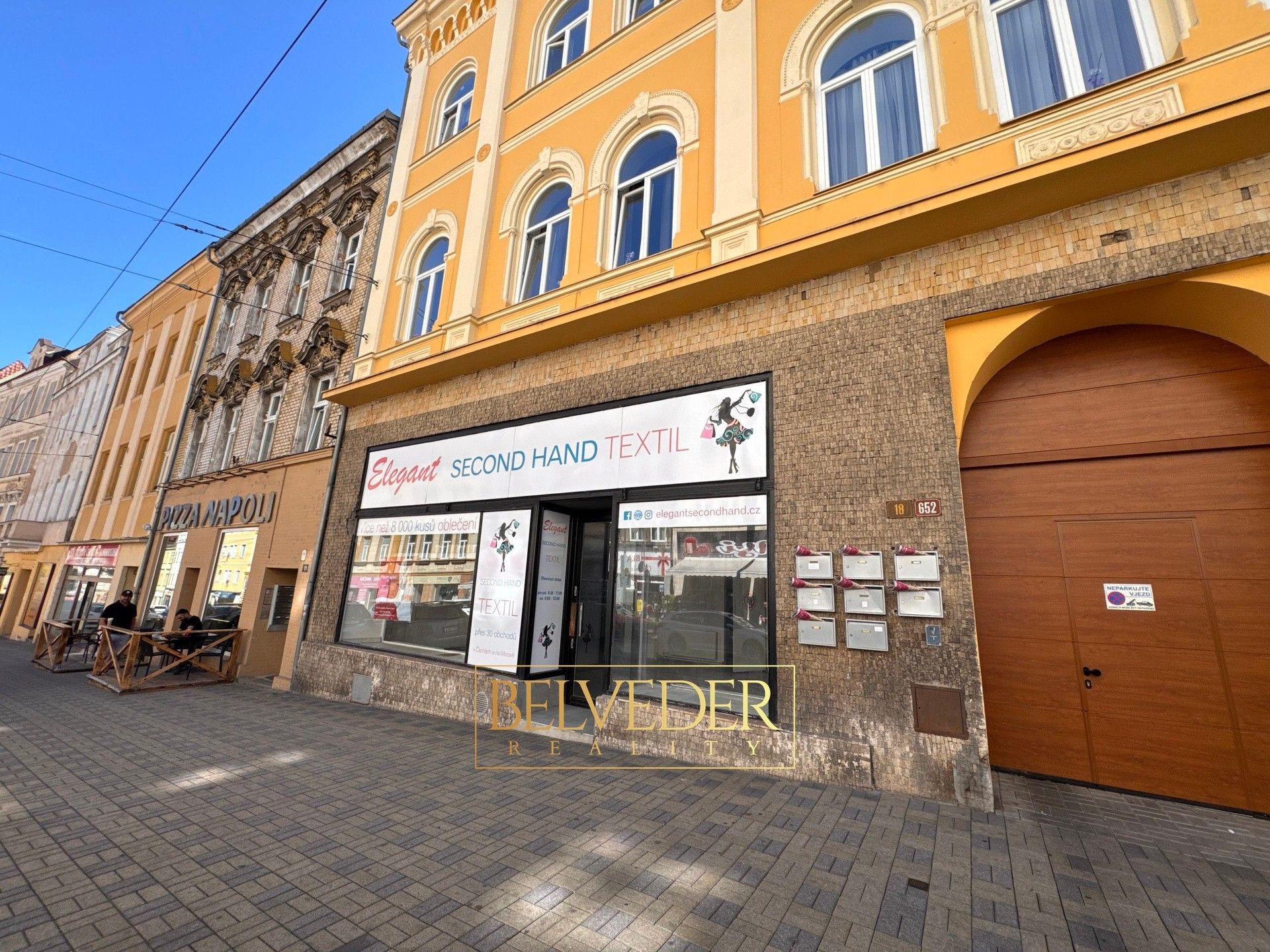 Obchodní prostory, Masarykova třída, Teplice, 150 m²