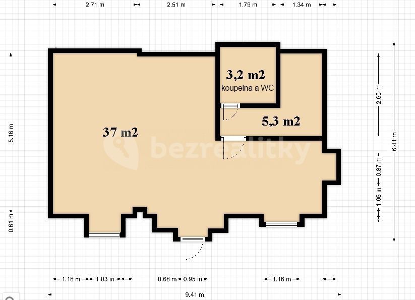 Obchodní prostory, Sokolovská, Praha - Karlín, 45 m² - 2