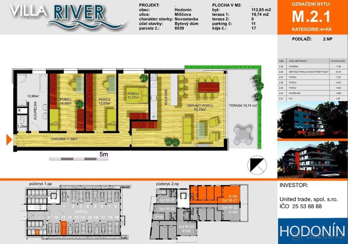 Byty, Hodonín, 695 01