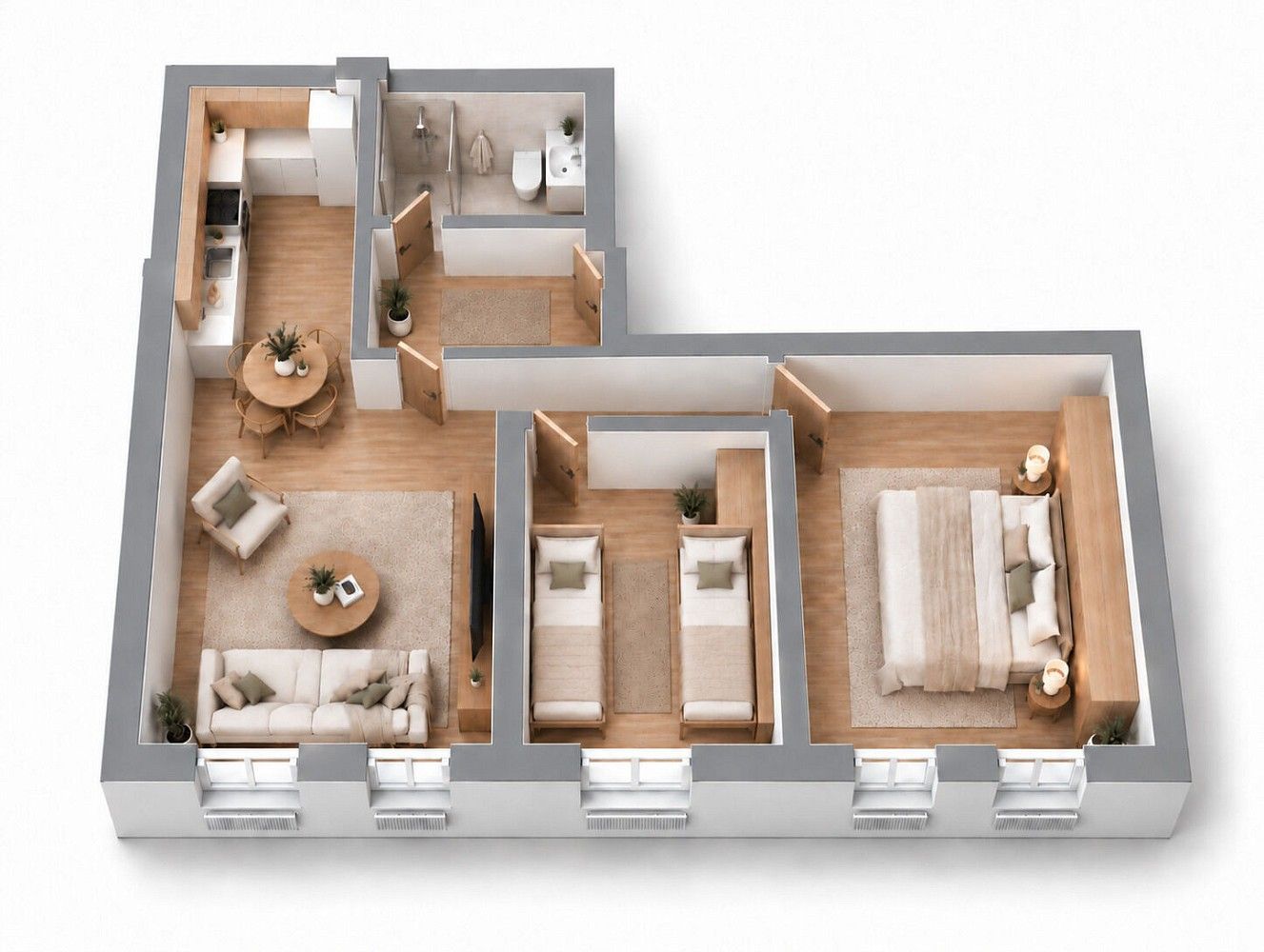 3+1, Jáchymov, okres Karlovy Vary, Karlovarský kraj, 57 m² - 2