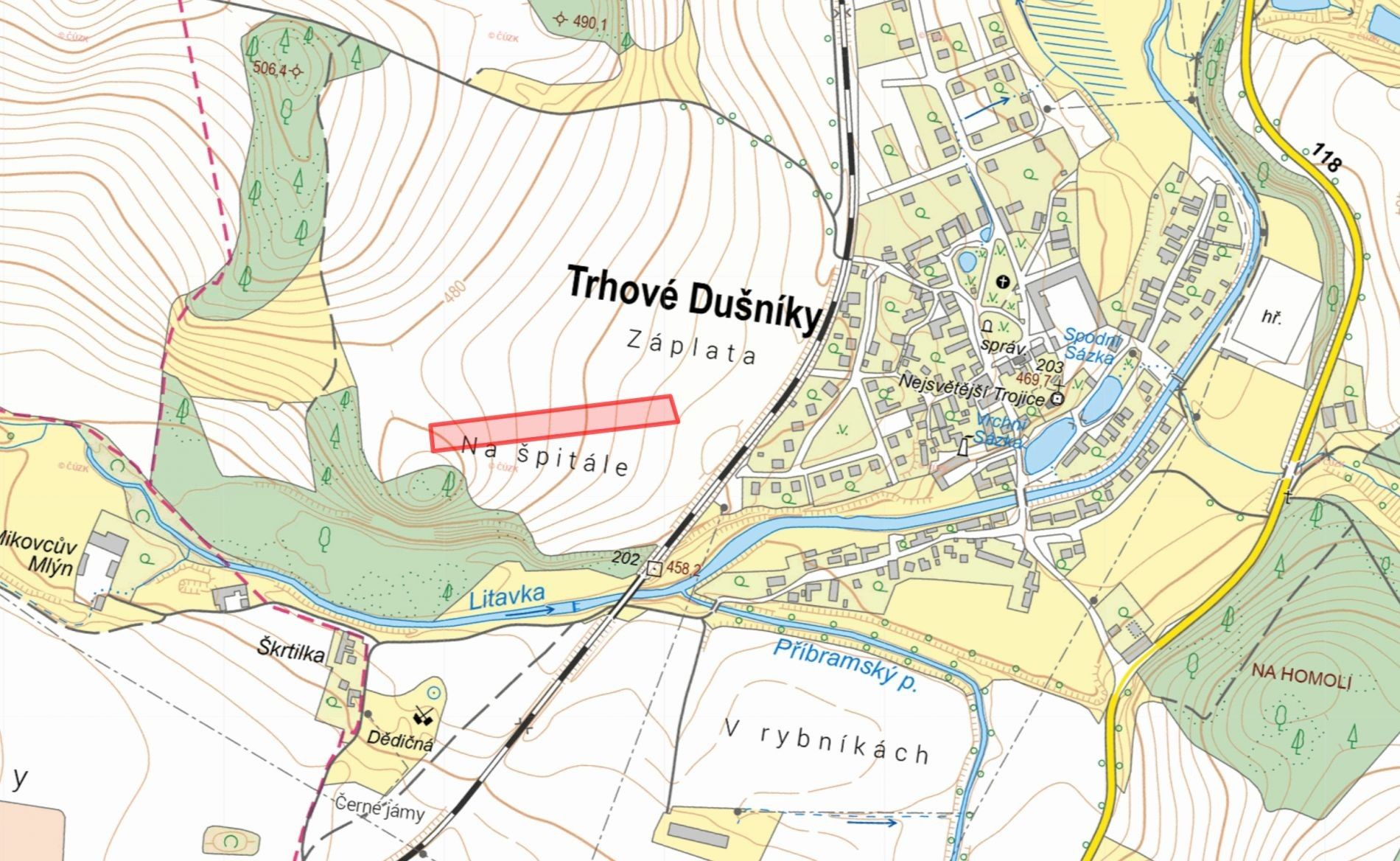 Zemědělské pozemky, Trhové Dušníky - 2