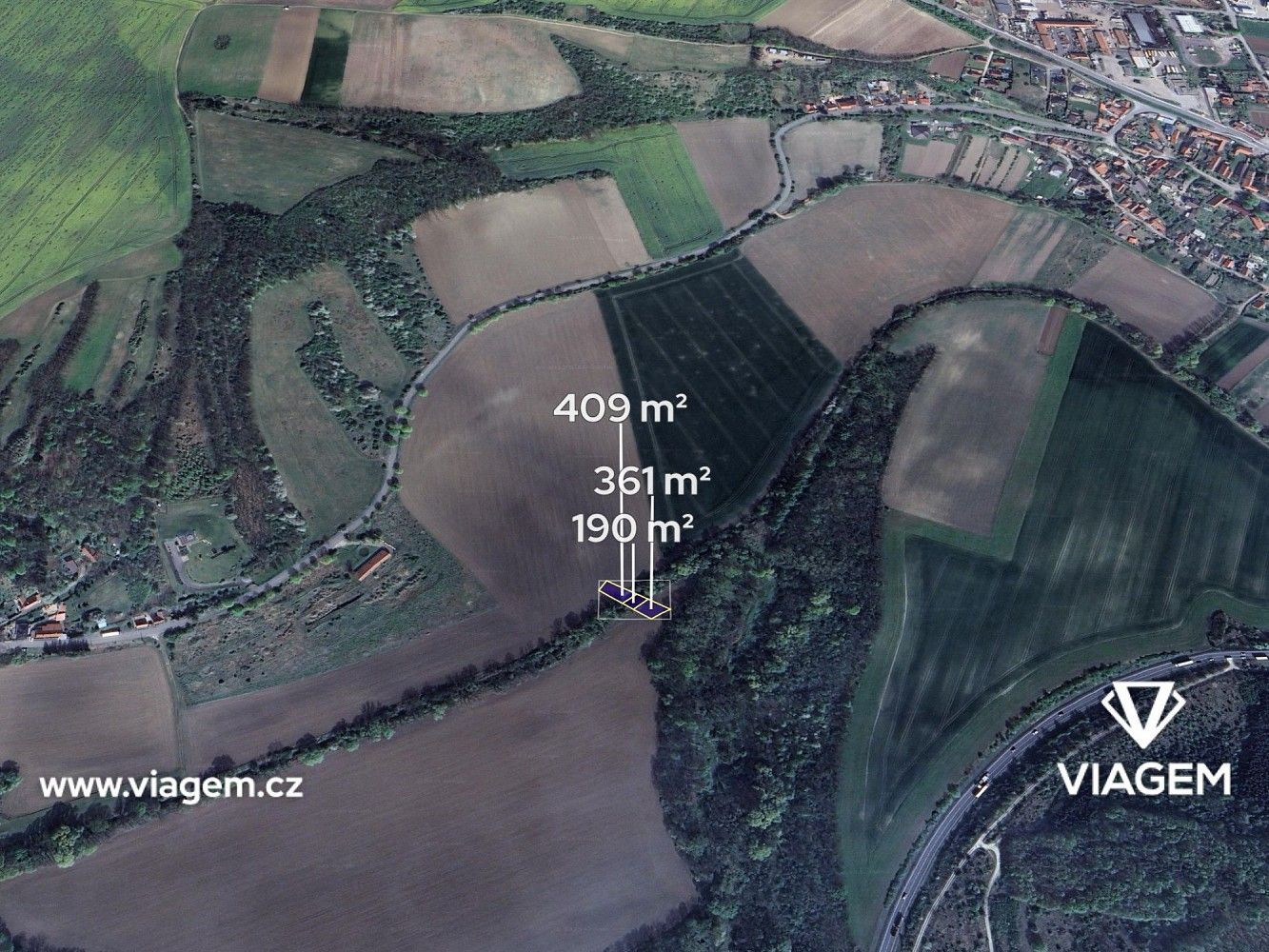 Zemědělský pozemek, 960 m²