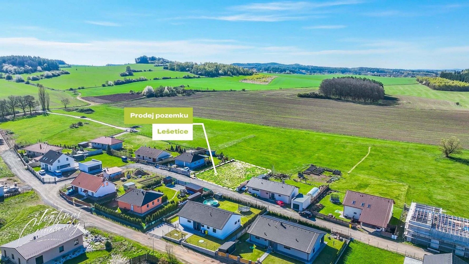 Prodej pozemek pro bydlení - Lešetice, okres Příbram - 5