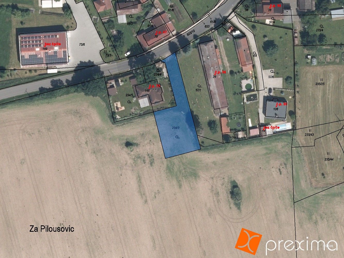 Pozemky pro bydlení, Suchodol, okres Příbram - 1