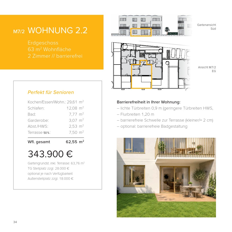 2+1, Moltkestr. 7, , Bádensko-Württembersko, 63 m² - 1