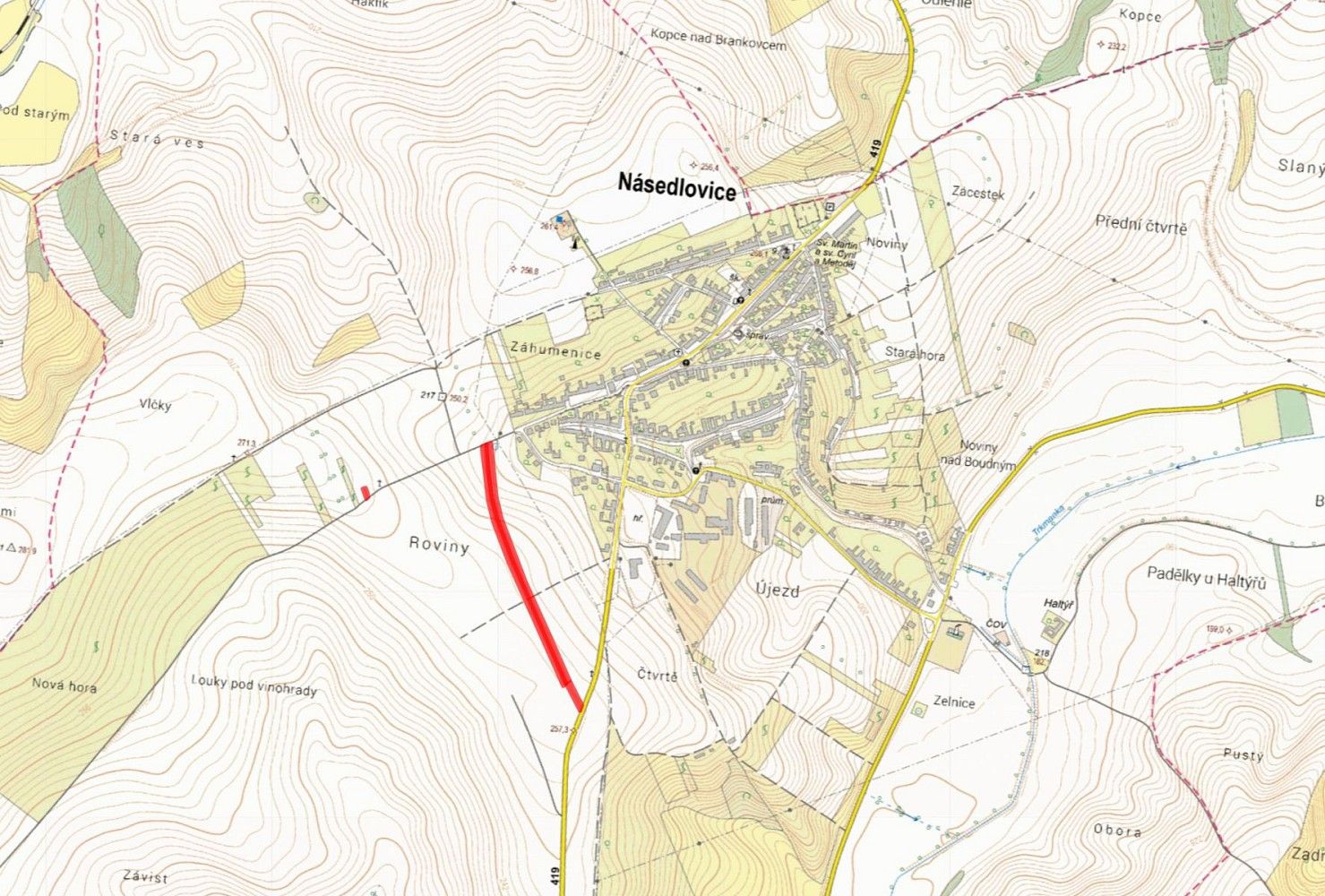 Zemědělské pozemky, Násedlovice, okres Hodonín, Jihomoravský kraj - 2
