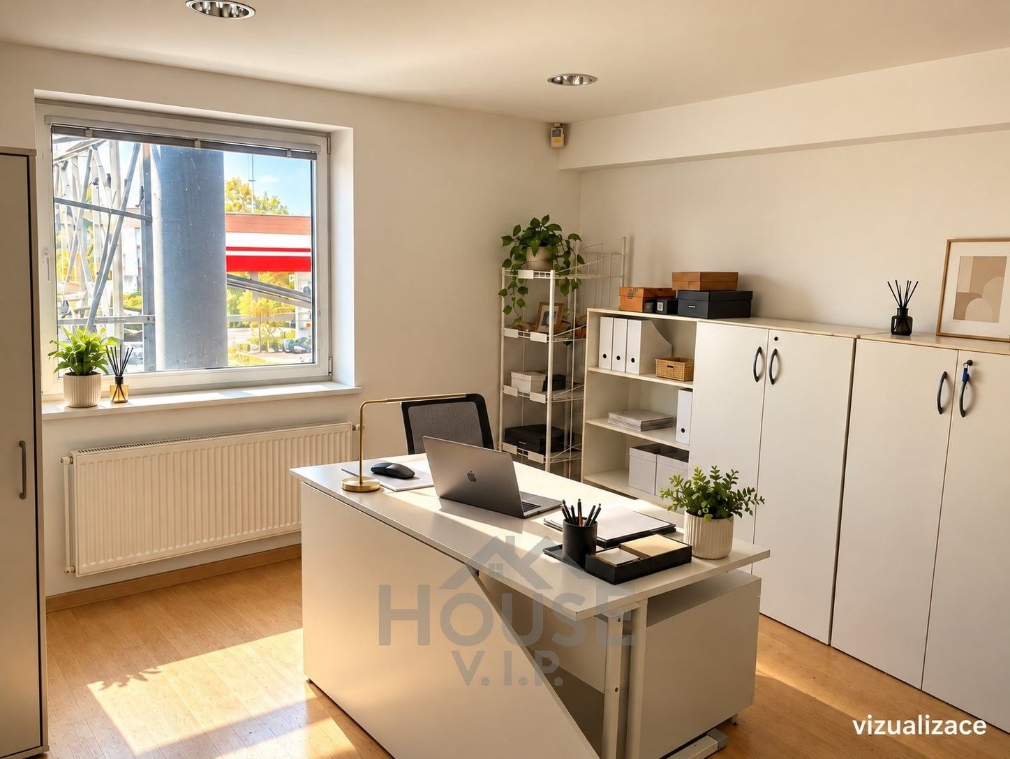 Pronájem kancelář - Hlavní, Světice, 15 m² - 2