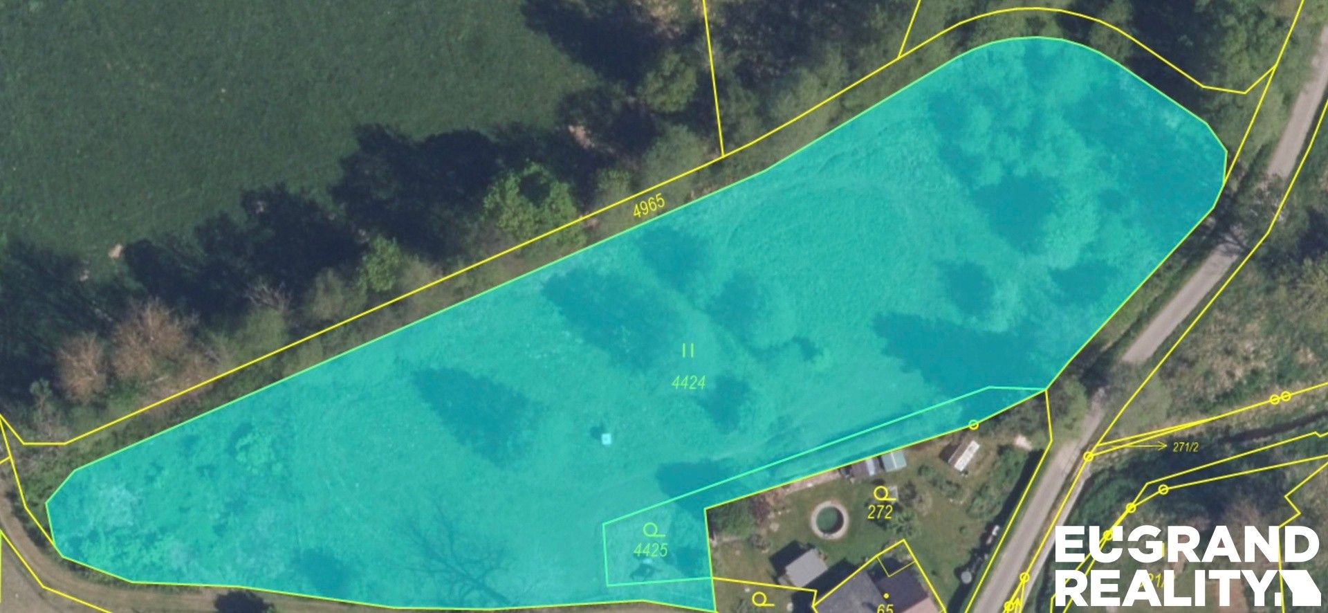 Pozemky pro bydlení, Staré Křečany, 4 738 m² - 1