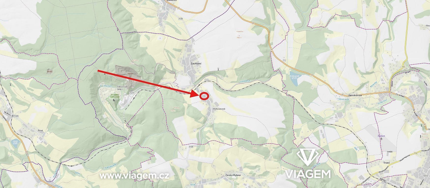 Zahrady, Záchlumí, okres Ústí nad Orlicí, Pardubický kraj - 2