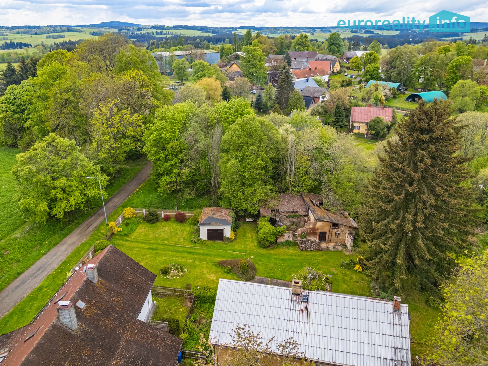 Stavební pozemek, Teplá – pohled 5
