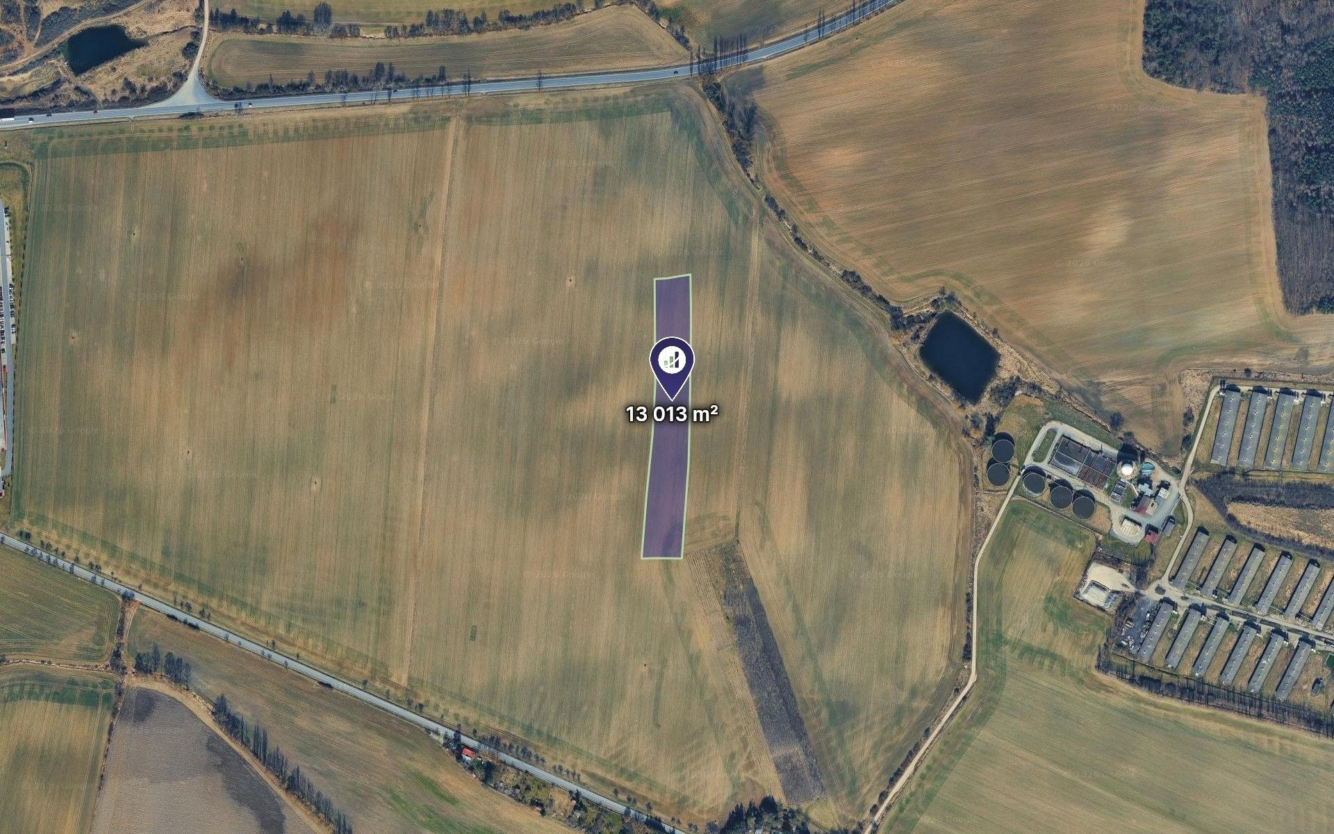 Zemědělské pozemky, Dobřany, 1 627 m² - 1