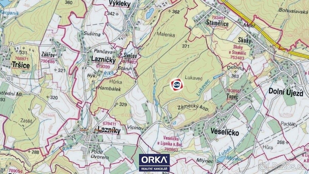 Pozemky pro bydlení, Veselíčko u Lipníka nad Bečvou, 751 25
