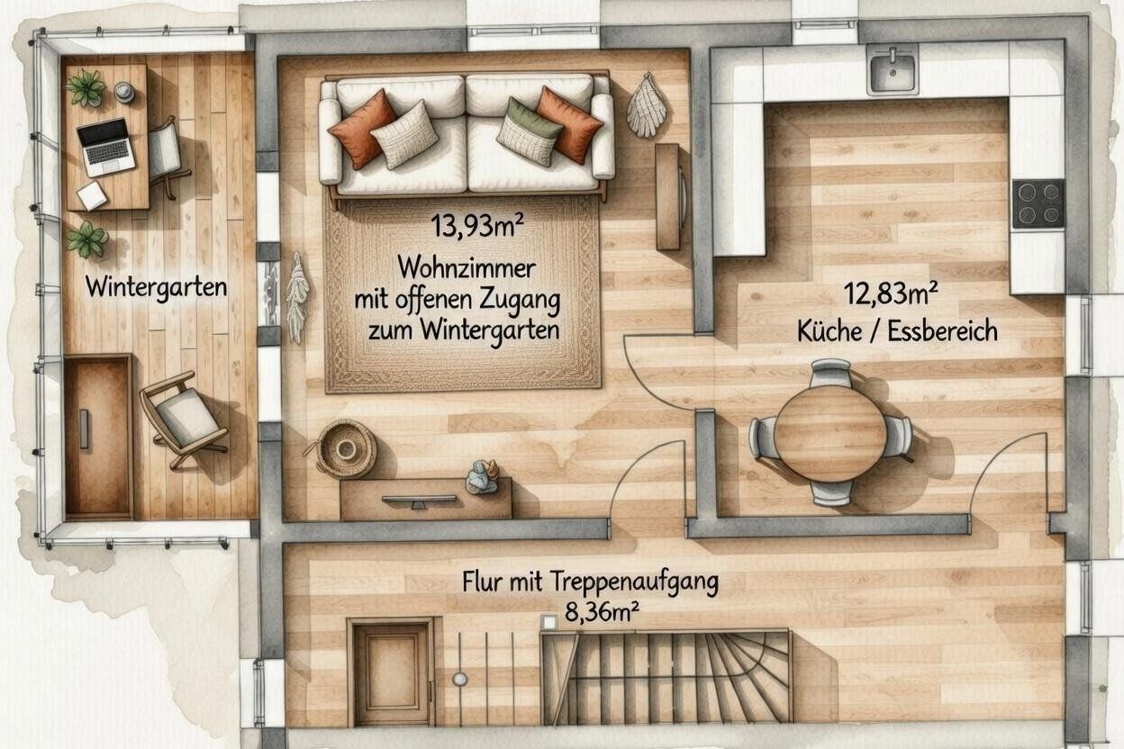 Rodinný dům · 98 m² · Pflaumbachstraße 22, , Bavorsko - 3