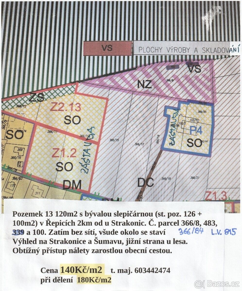 Pozemky pro bydlení, Strakonice, 386 01 - 2