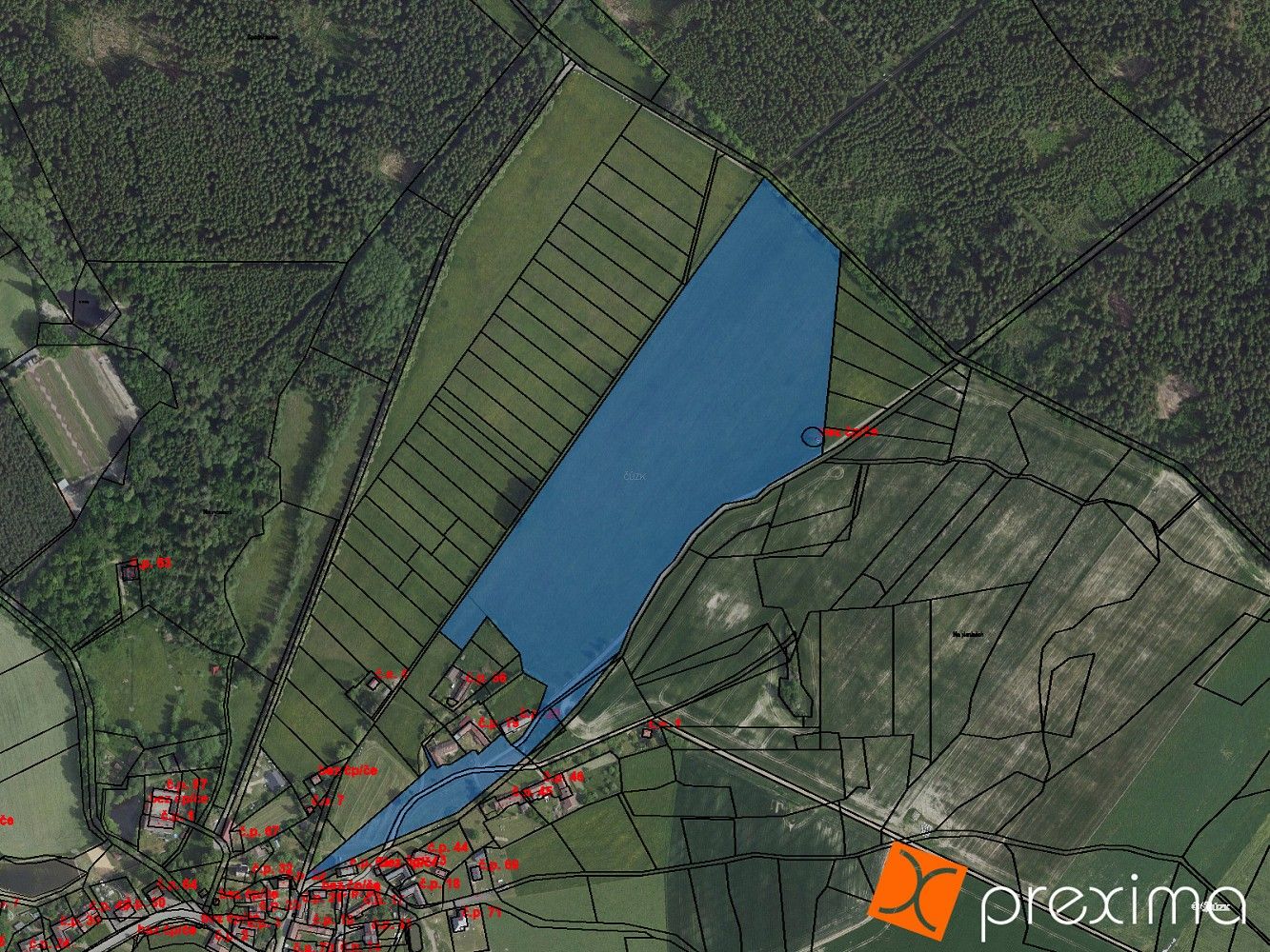 Zemědělské pozemky, Hvožďany, okres Příbram, Středočeský kraj - 1