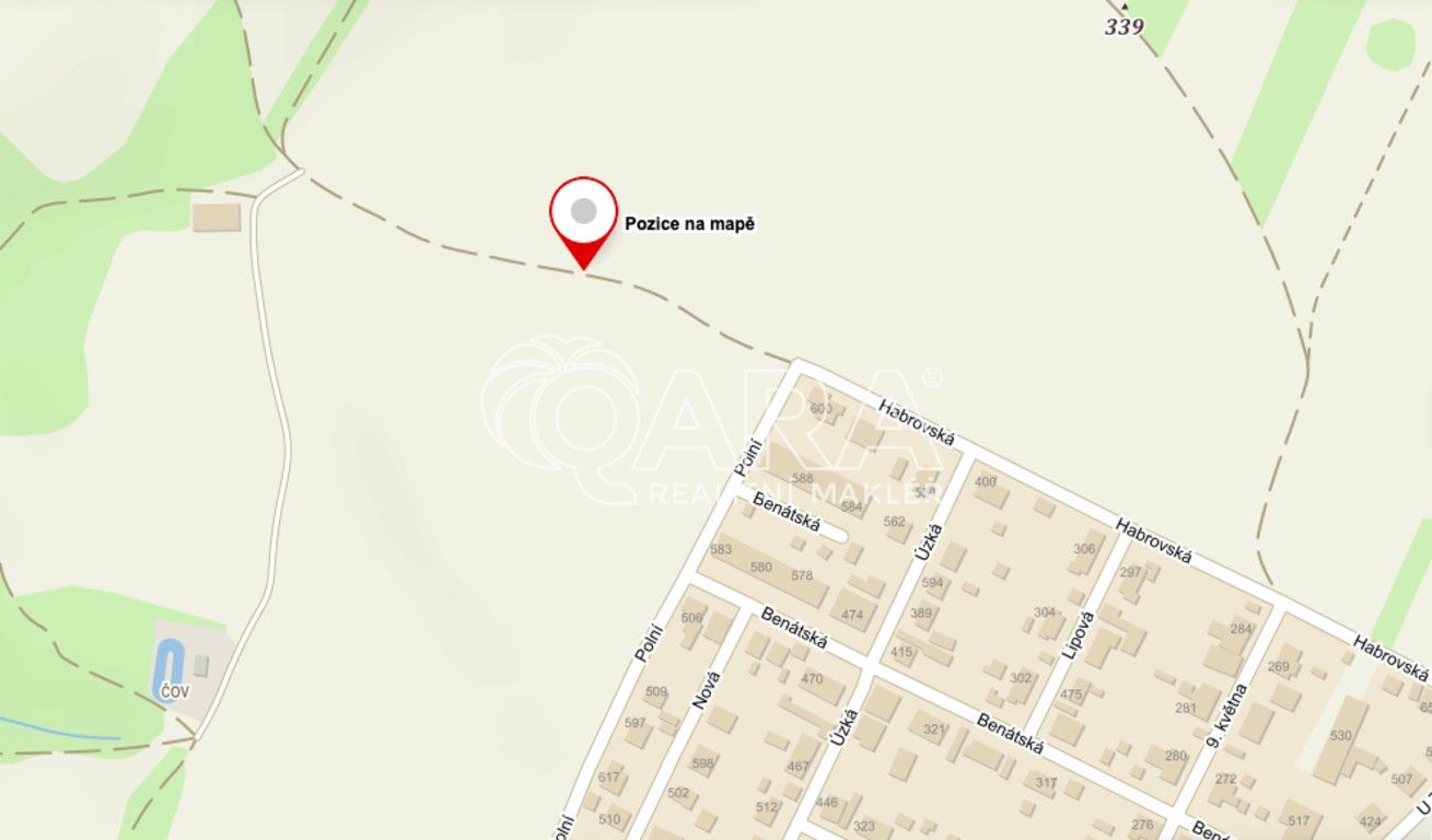 Prodej pozemek pro bydlení - Habrovská, Chrást, 966 m²