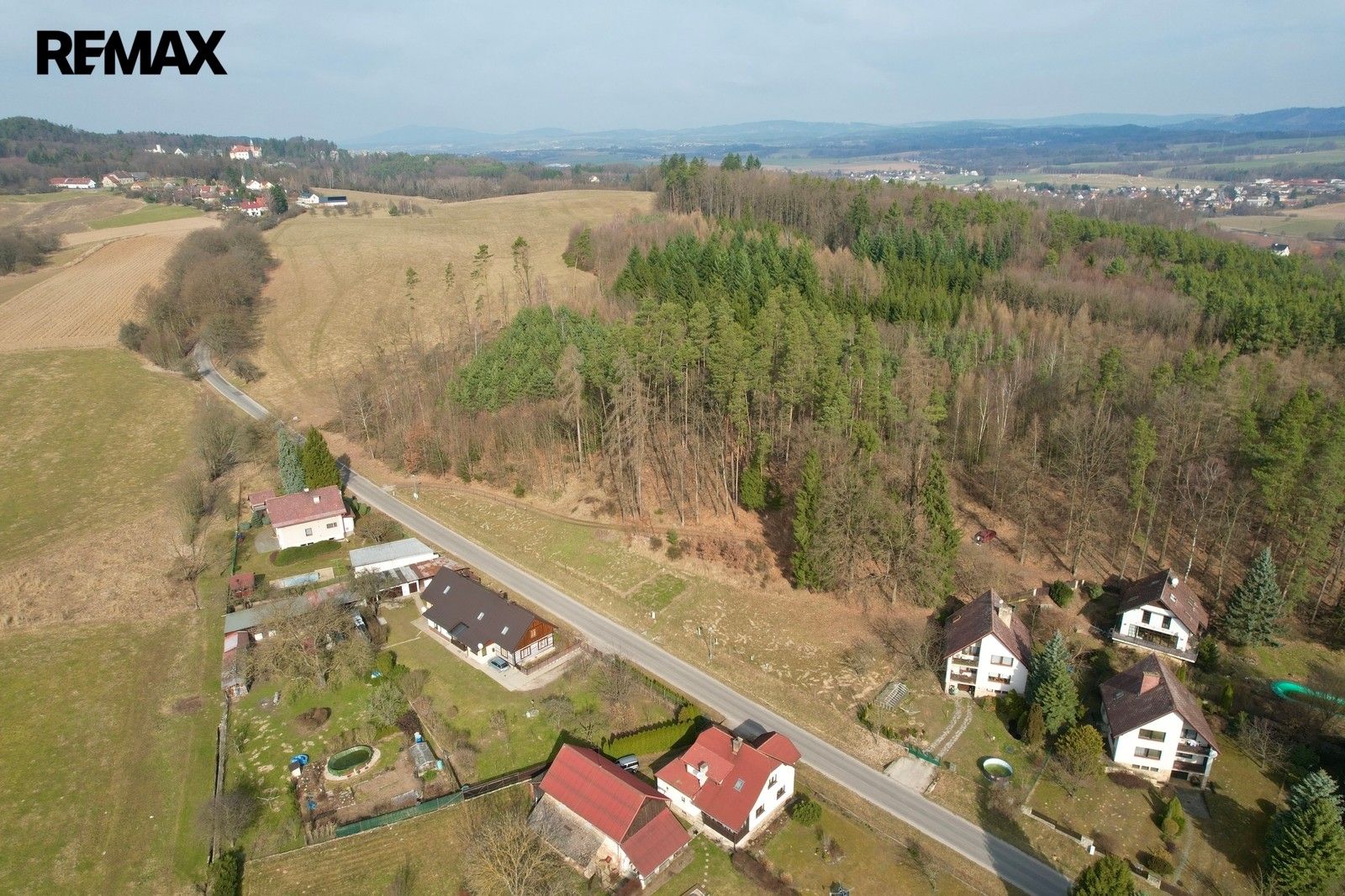 Stavební pozemek, Hrubá Skála – pohled 4