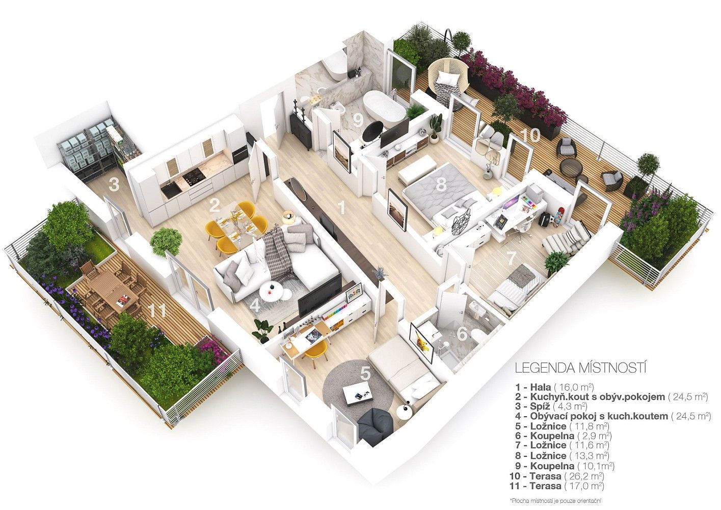4+kk, Praha, Hlavní město Praha, 99 m² - 2