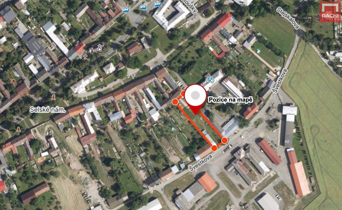 Prodej pozemek pro bydlení - Selské nám., Olomouc, 2 m²