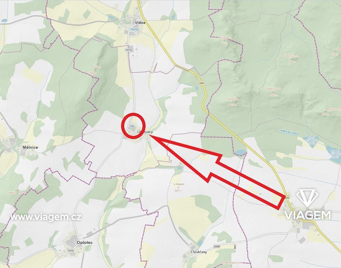 Prodej zahrada - Vidice, okres Domažlice, Plzeňský kraj - 1