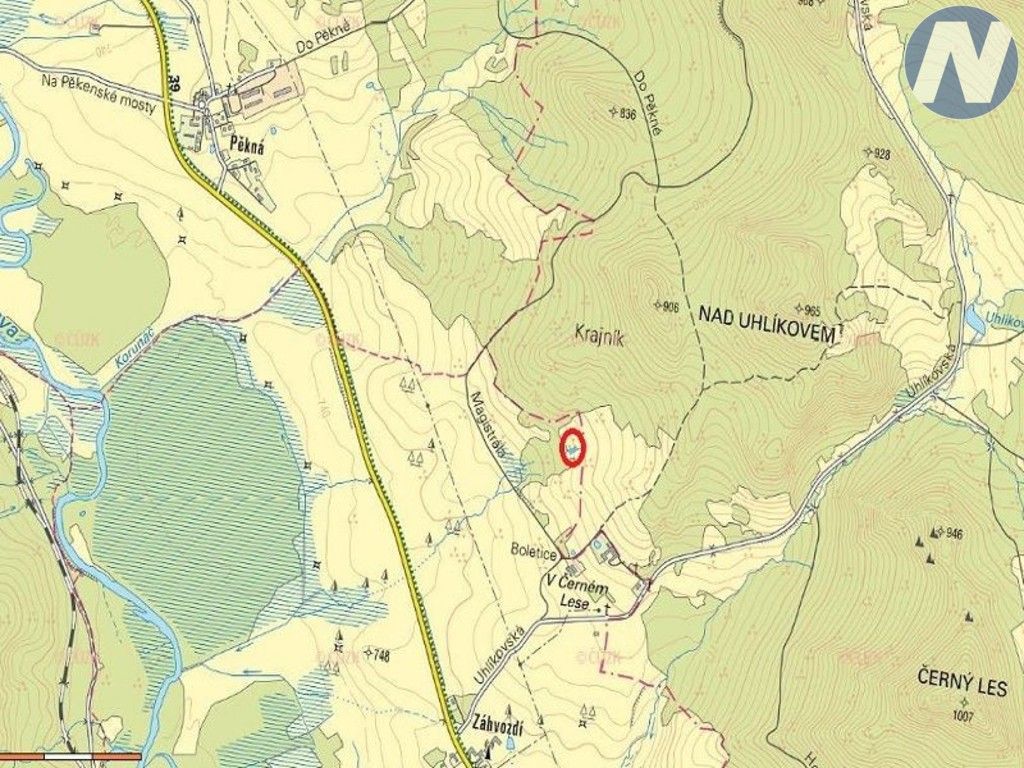 Pozemek · 14 303 m² · Želnava - 3