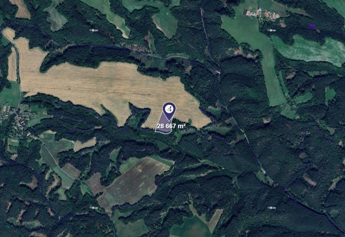 Prodej zemědělský pozemek - Dobřeň, 28 667 m²