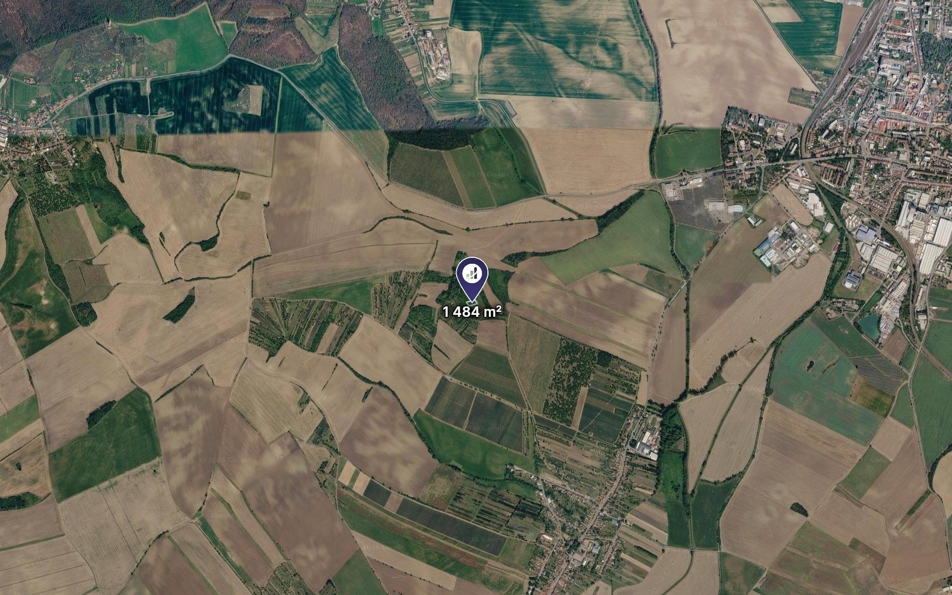 Zemědělské pozemky, Svatobořice-Mistřín, 1 484 m² - 2