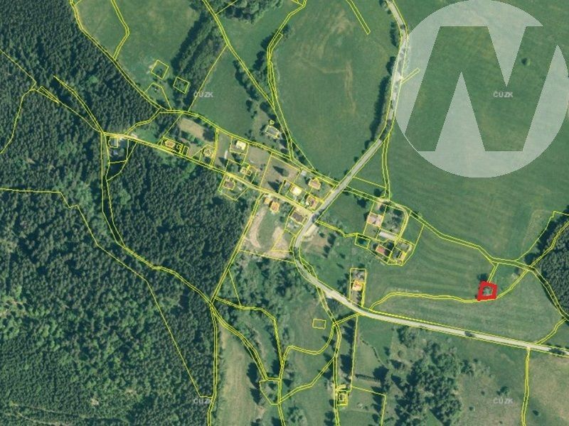 Prodej zemědělský pozemek - Nové Hutě, 539 m²