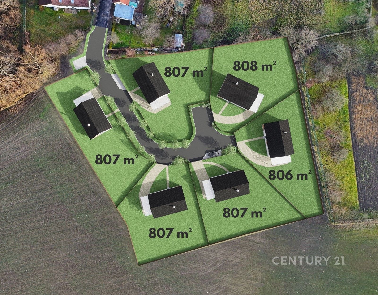 Pozemek pro bydlení, 806 m²