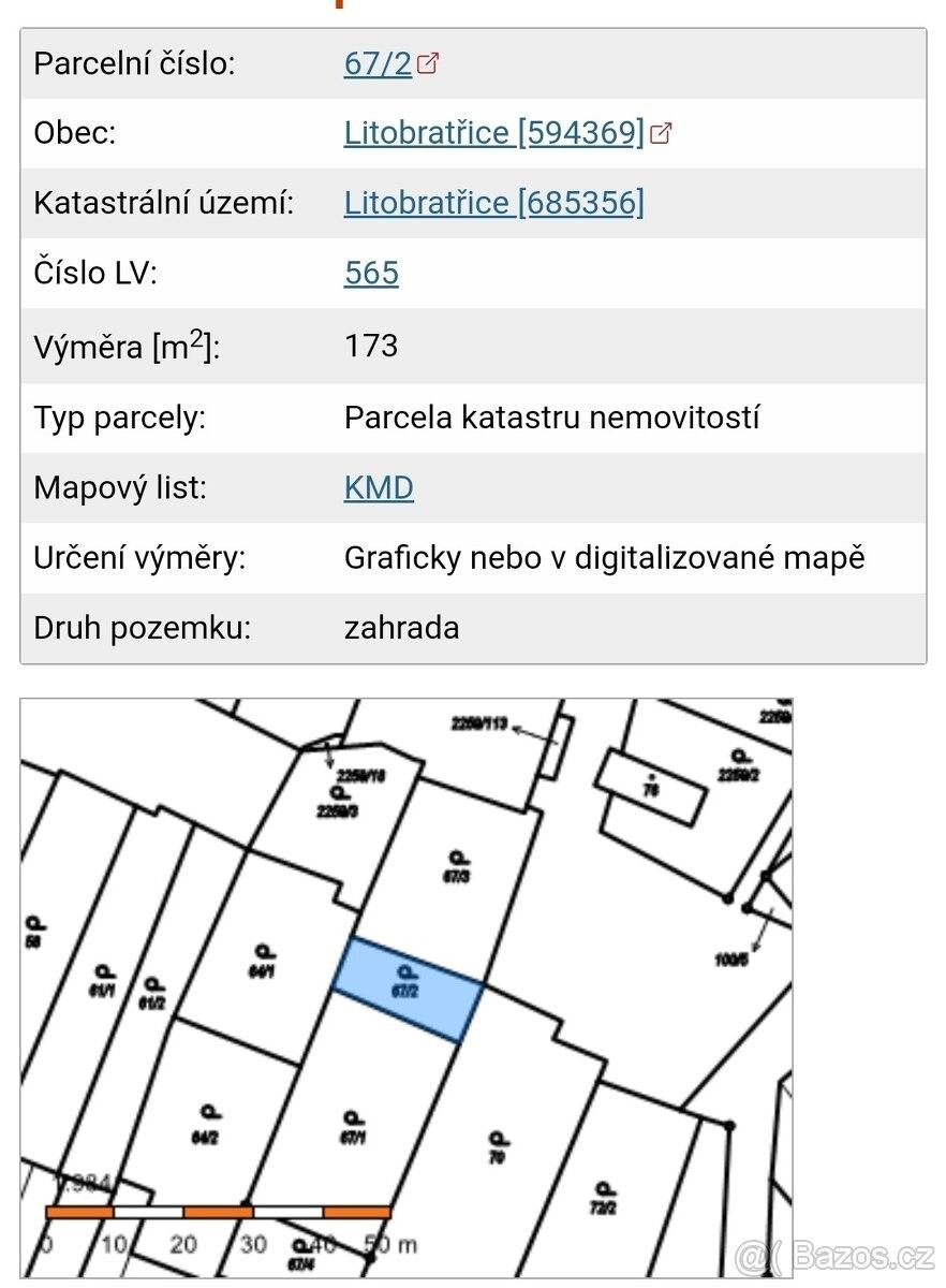 Prodej pozemek pro bydlení - Jiřice u Miroslavi, 671 78, 712 m²