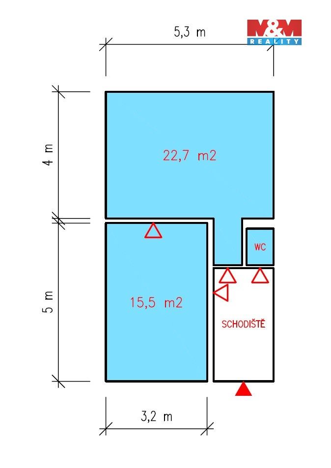 Kancelář · 135 m² · Rudolfovská tř., České Budějovice - 4
