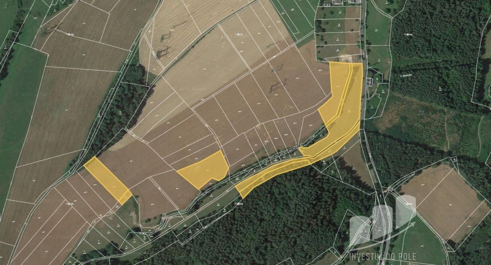 Zemědělské pozemky, Javorník, Proseč pod Ještědem, 14 459 m²