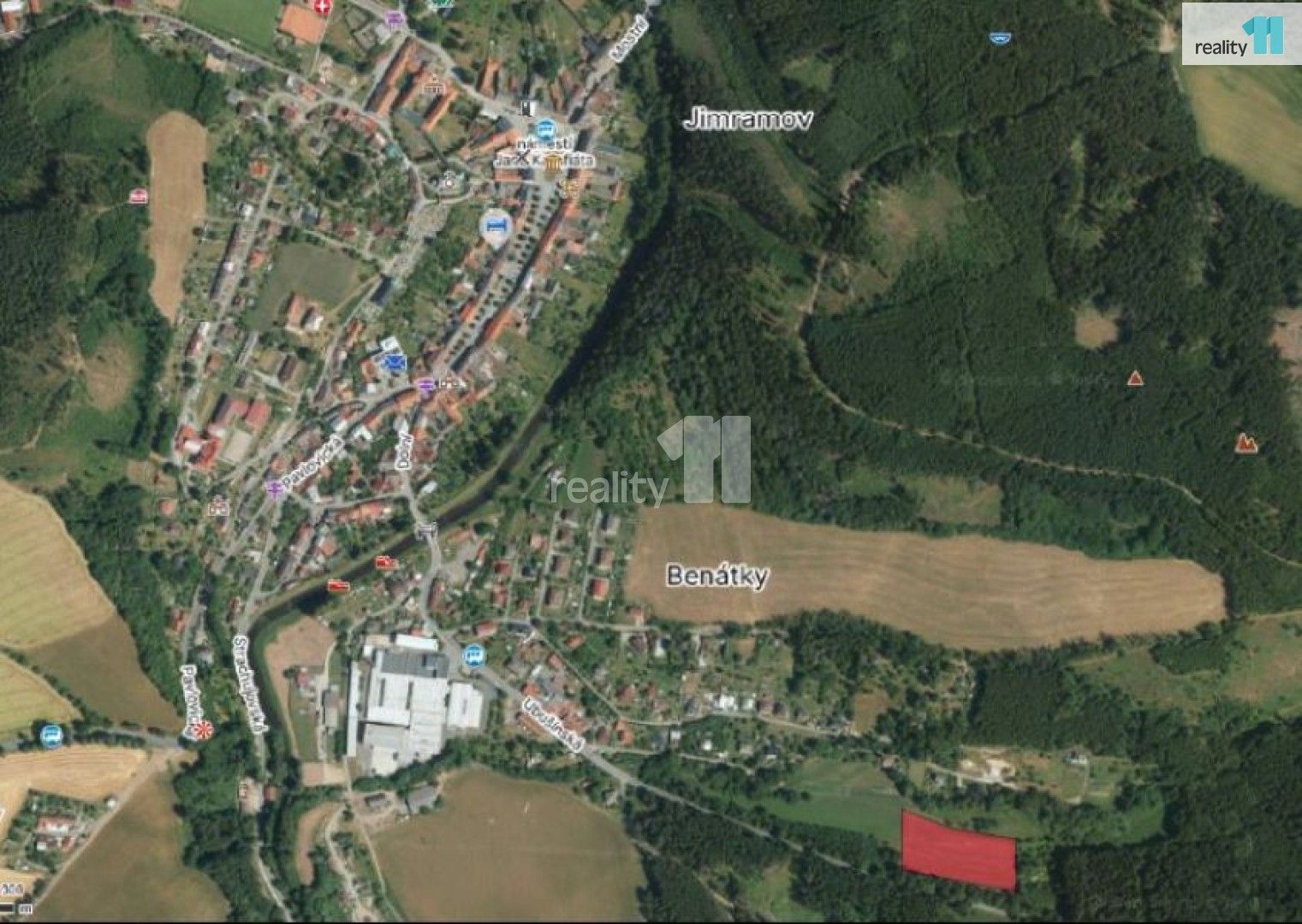 Louka · 11 779 m² · Benátky, Jimramov - 3