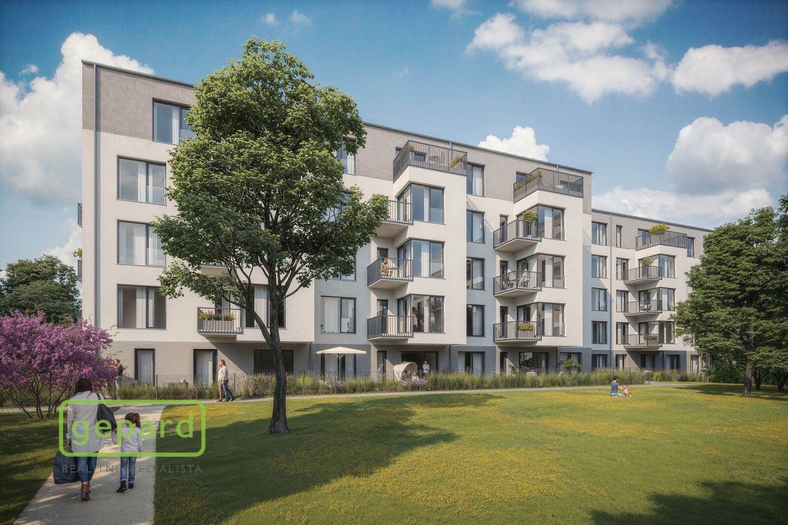 1+kk, U Benaru, Slaný Kvíček, 39 m² - 1