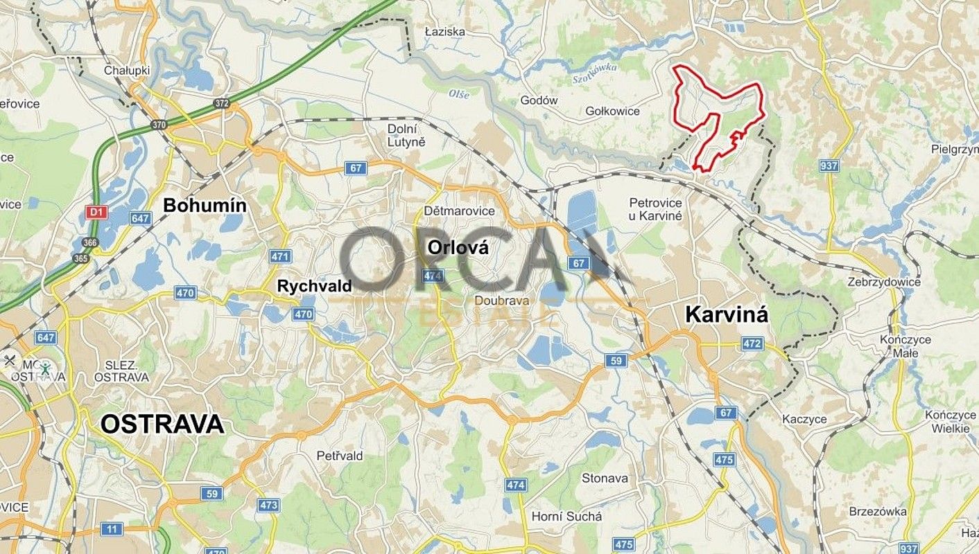 Zemědělské pozemky, Petrovice u Karviné, okres Karviná, Moravskoslezský kraj - 2